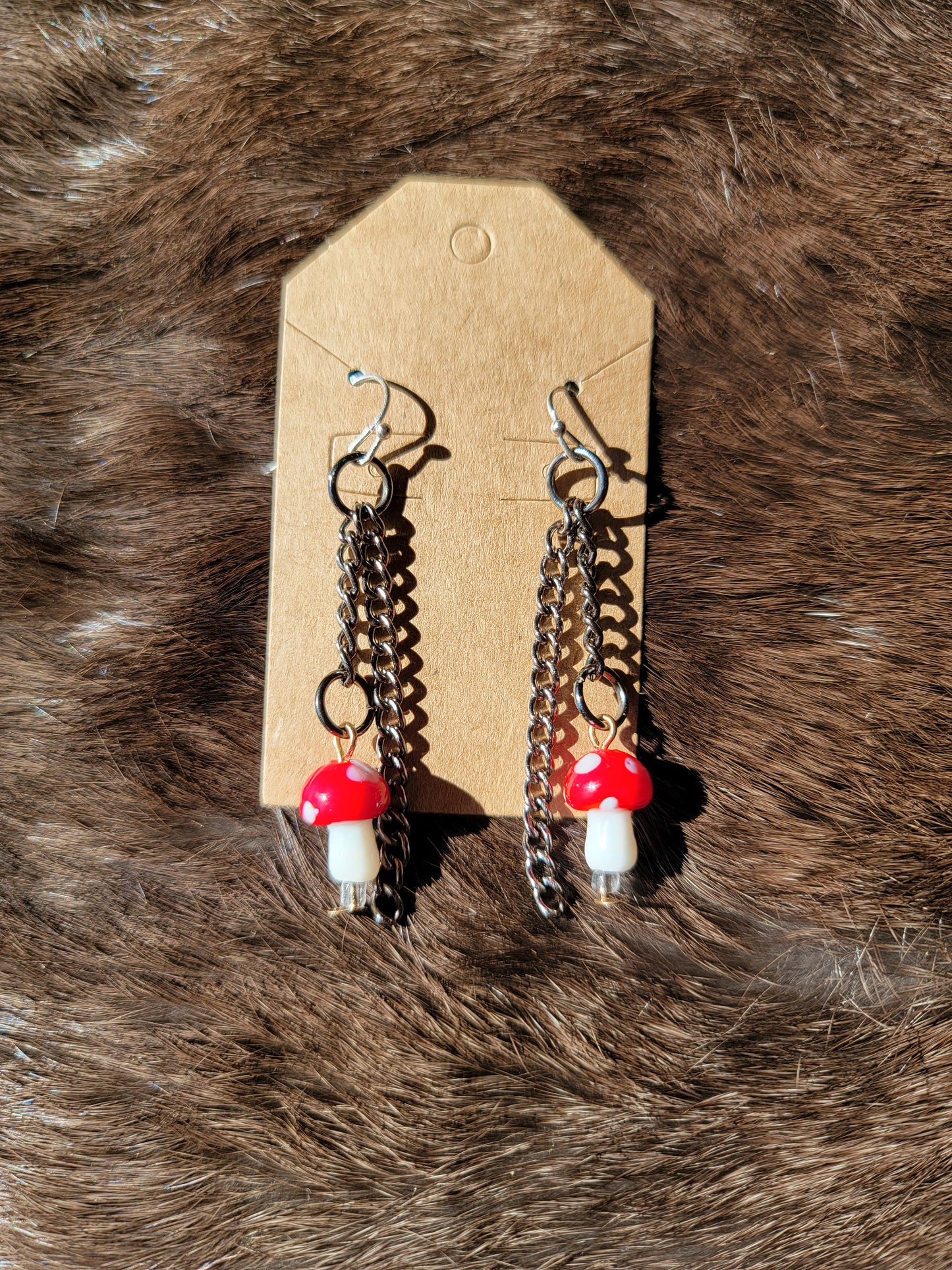 Scarlett Mushroom Earrings