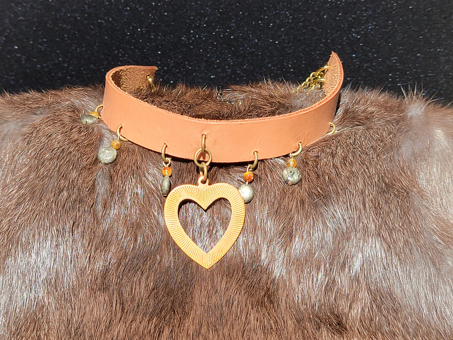Heart of Gold Collar