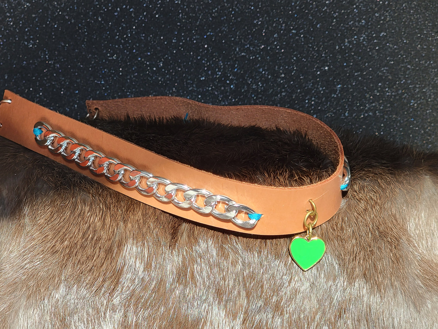 Green Chain Collar