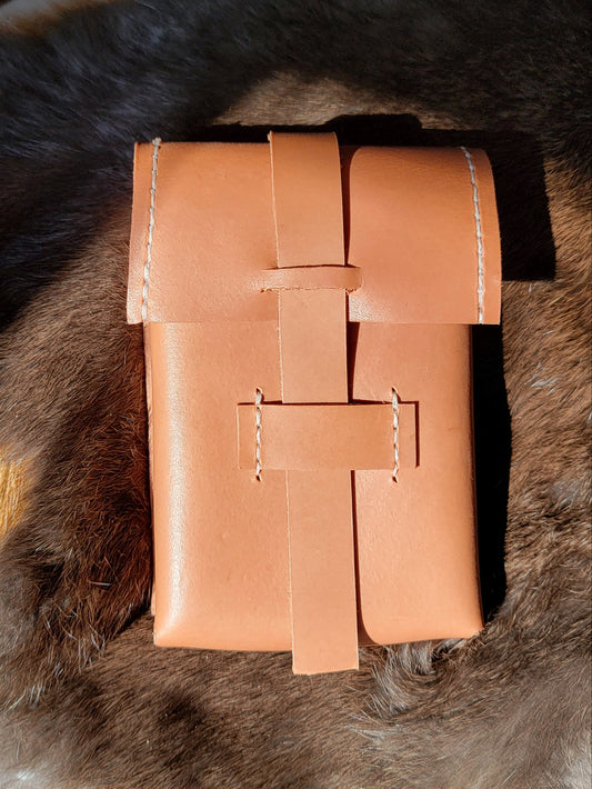 Leather Flask Pouch